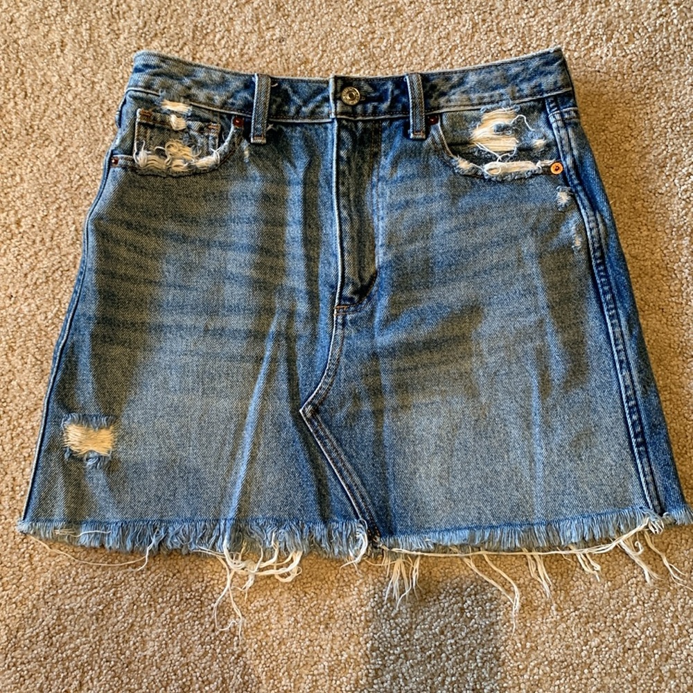 Abercrombie & Fitch jean skirt 28 6